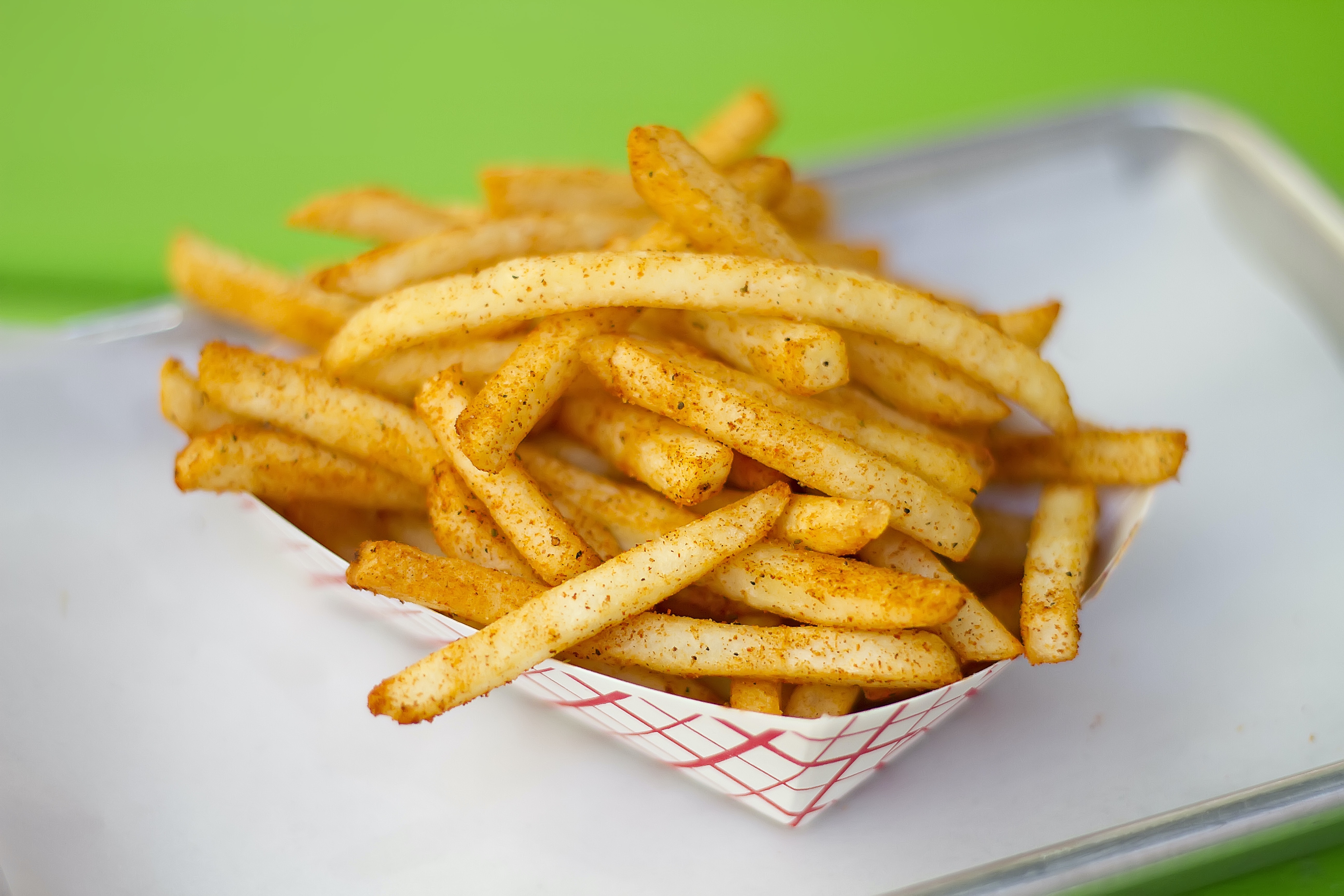 Order Old Bay Fries food online from Mission Street Burgers At Teeth store, San Francisco on bringmethat.com