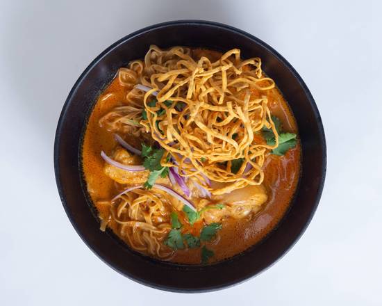 Order Curry Chicken Noodle (Khao Soi) food online from Panang South Okc store, Oklahoma City on bringmethat.com