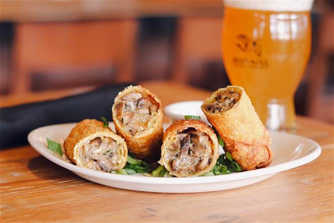 Order Mushroom & Brie Egg Rolls food online from Iron Hill Brewery & Restaurant store, Greenville on bringmethat.com