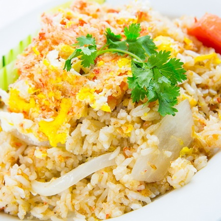 Order Crab Fried Rice food online from Pa Ord Zappver store, North Hollywood on bringmethat.com