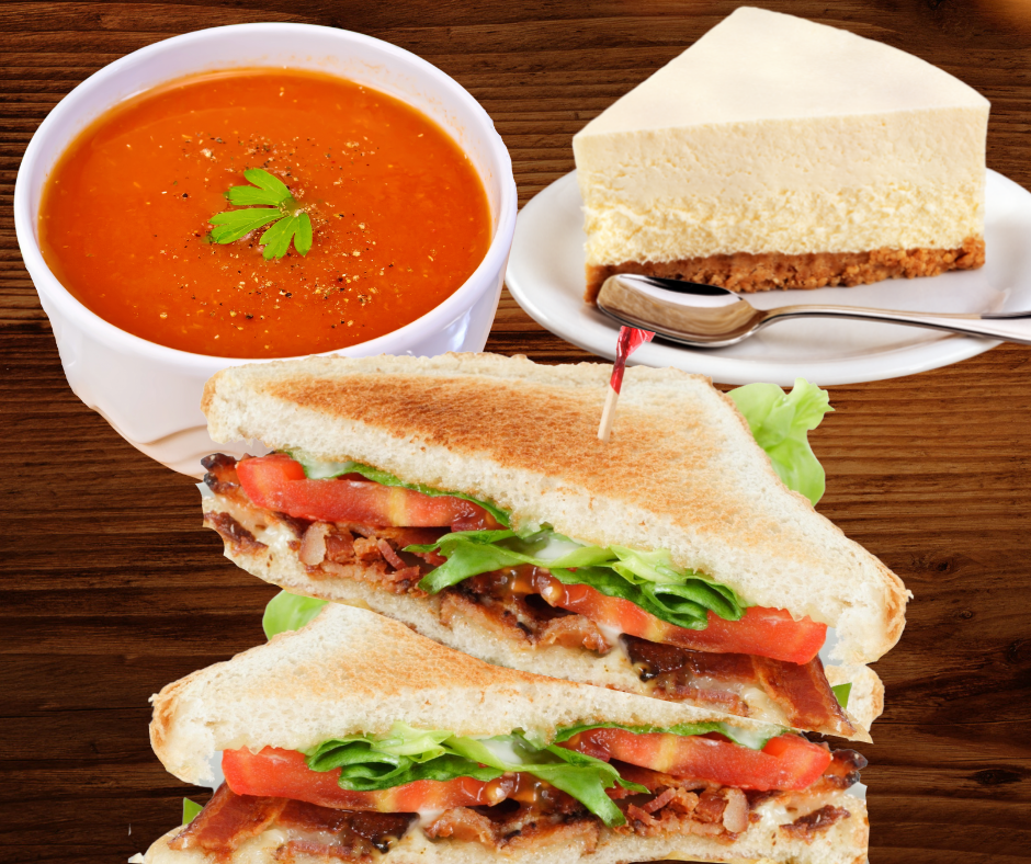 Order Sandwich, Soup, and Dessert (or Side Salad) food online from Doug Deli store, Manassas on bringmethat.com