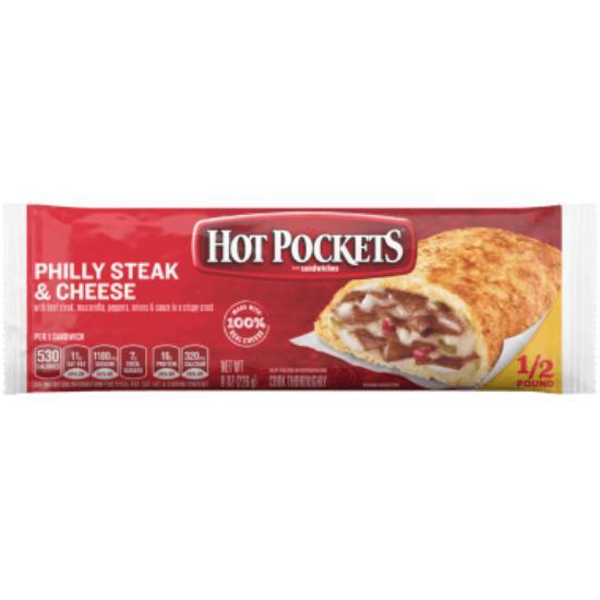 Order Hot Pockets Philly Steak & Cheese food online from Huck Market store, Mt Zion on bringmethat.com