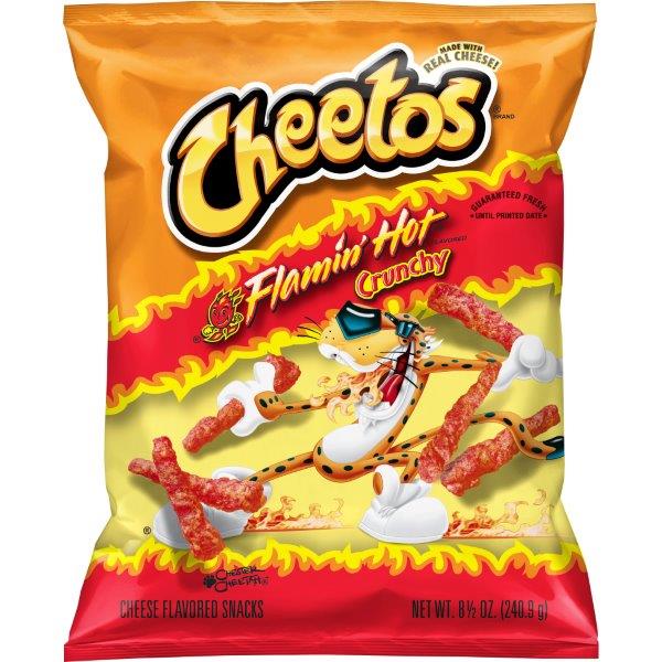 Order Cheetos Flamin Hot Cheese Snacks - 8.5 oz food online from Rite Aid store, MILLER PLACE on bringmethat.com