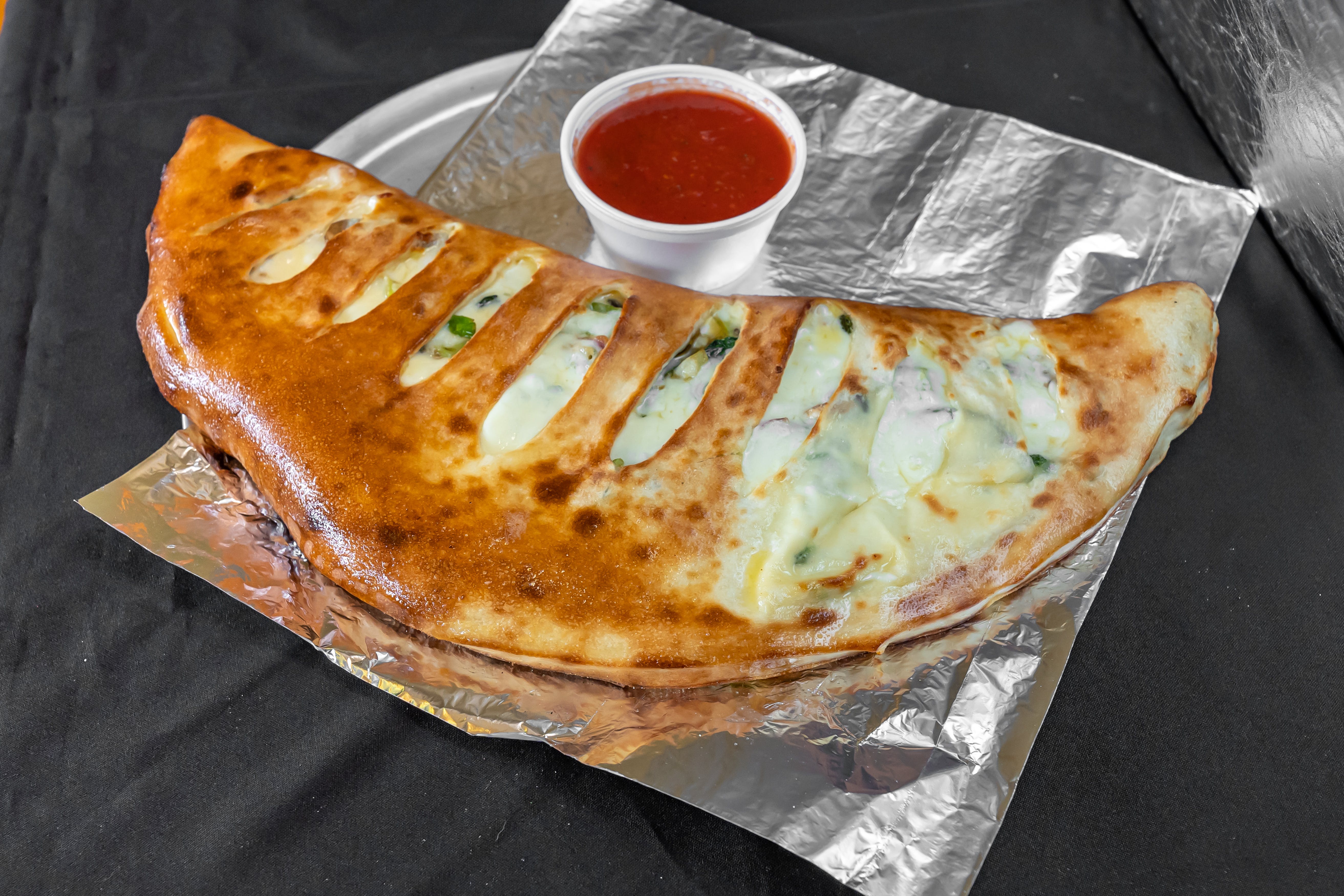Order Vegetable Lovers Stromboli - Personal food online from Dimitri Pizza store, Royersford on bringmethat.com