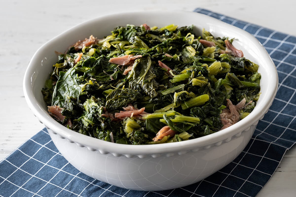 Order Turnip Greens  food online from Cracker Barrel Old Country Store store, Calhoun on bringmethat.com