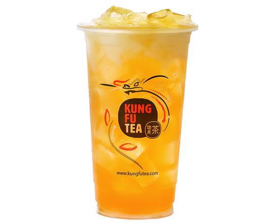 Order Mango Green Tea Punch food online from Kung Fu Tea store, Denver on bringmethat.com