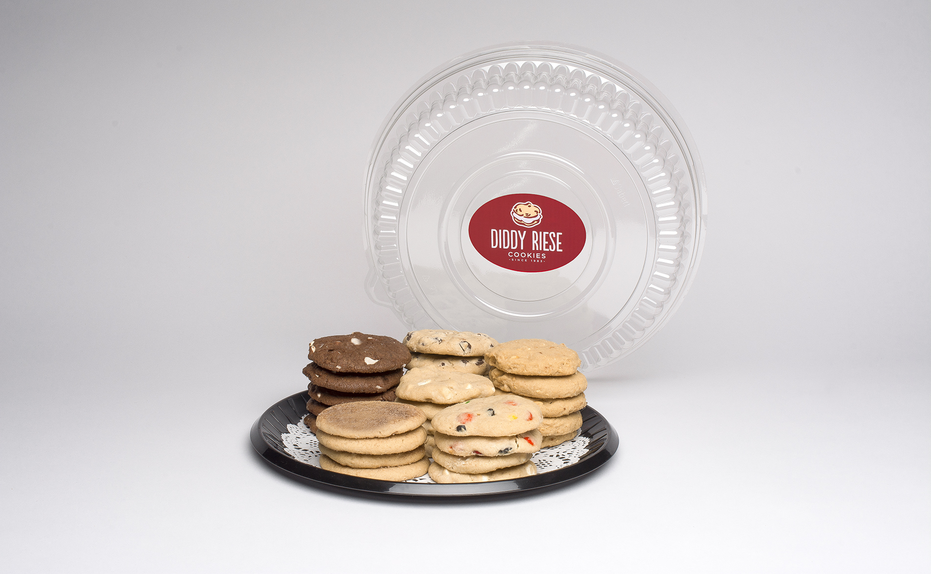 Order Small Platter (2 dozen) food online from Diddy Riese Cookies store, Los Angeles on bringmethat.com