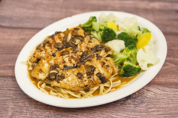 Order Chicken Marsala food online from Palermo Italian Restaurant store, Los Angeles on bringmethat.com