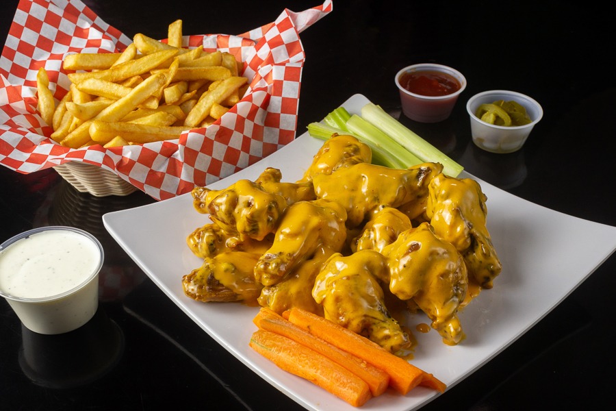 Order 5 Wings Combo food online from California Fries And Wings store, San Diego on bringmethat.com