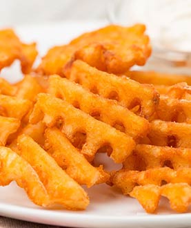 Order Waffle Fries food online from Gold and Meyer's Gourmet Deli and Bagelry store, Plainview on bringmethat.com