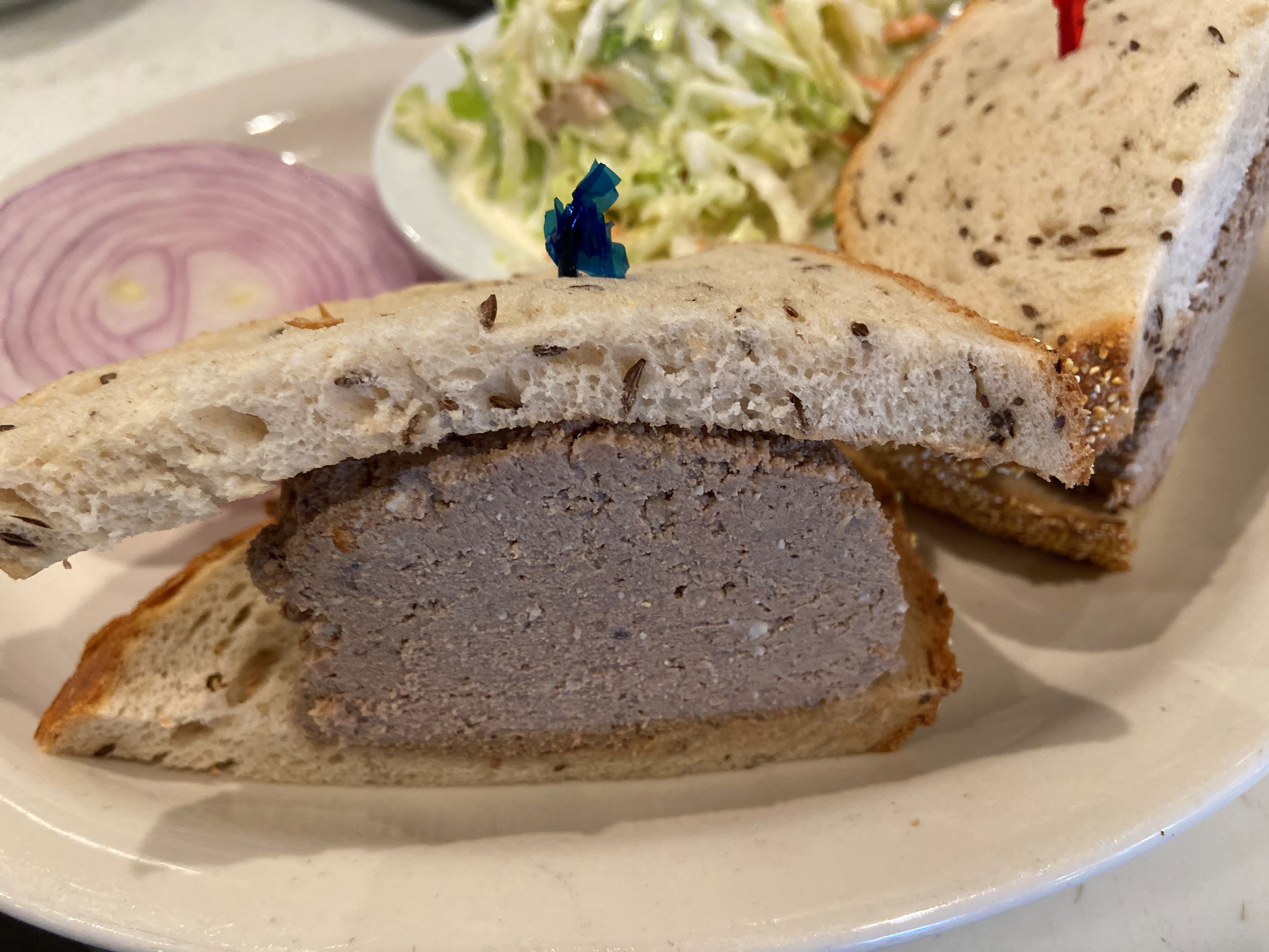 Order Chopped Liver Sandwich food online from Pickles Deli store, Newbury Park on bringmethat.com