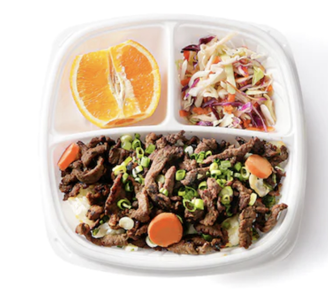 Order Angus Beef Plate food online from The Flame Broiler store, Huntington Beach on bringmethat.com