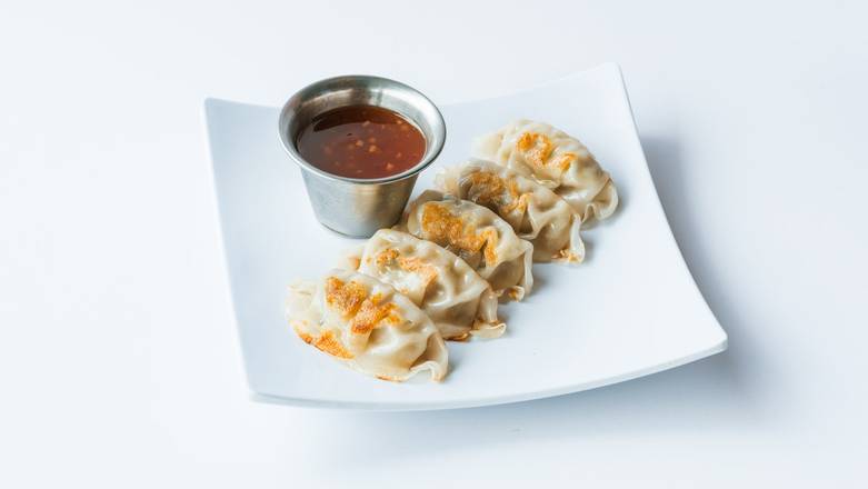 Order Pork Potstickers food online from Genghis Grill store, The Woodlands on bringmethat.com