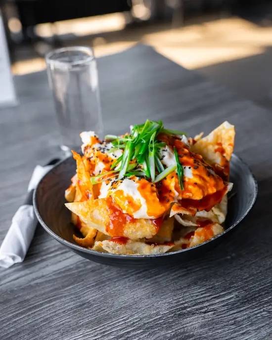 Order Crab Rangoon Nachos food online from Coughlin Law Kitchen And Ale House store, Pittsburgh on bringmethat.com