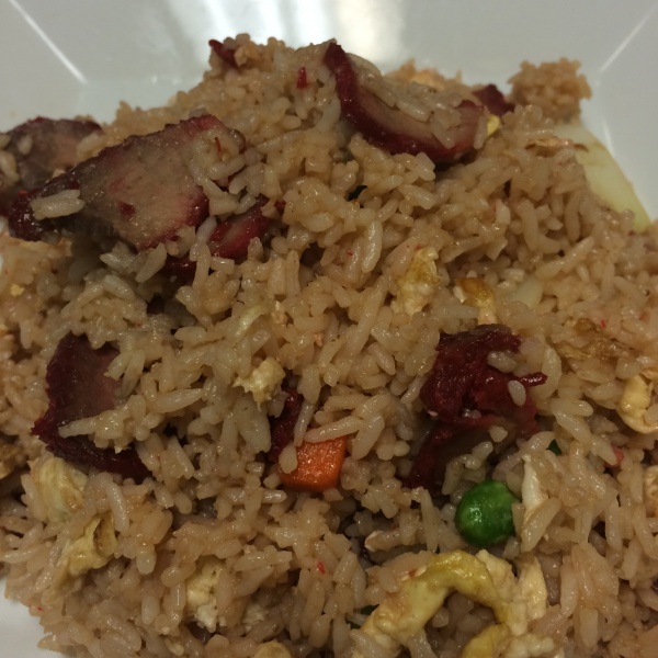 Order BBQ Pork Fried Rice food online from Thai Tea Asian Fusion Cafe  store, Irving on bringmethat.com