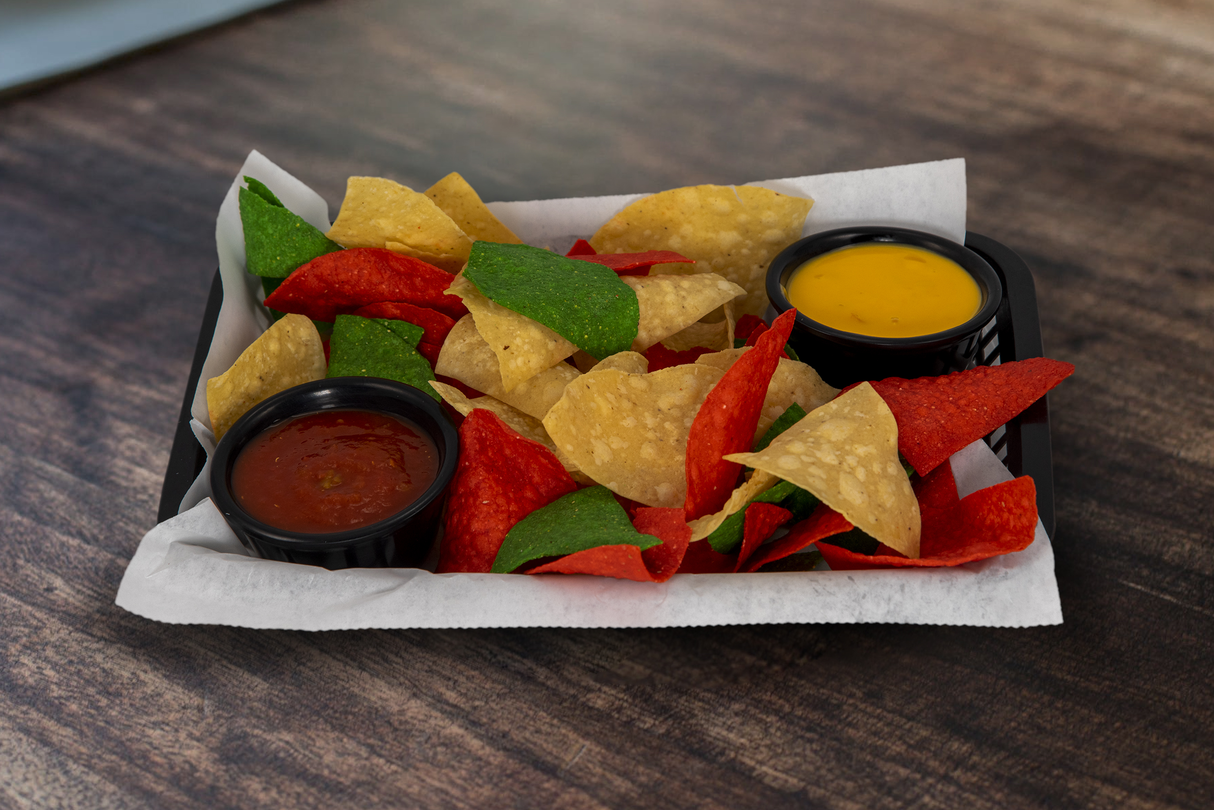 Order Chips, Salsa, & Queso food online from Headshots Bar & Grill store, Wichita on bringmethat.com