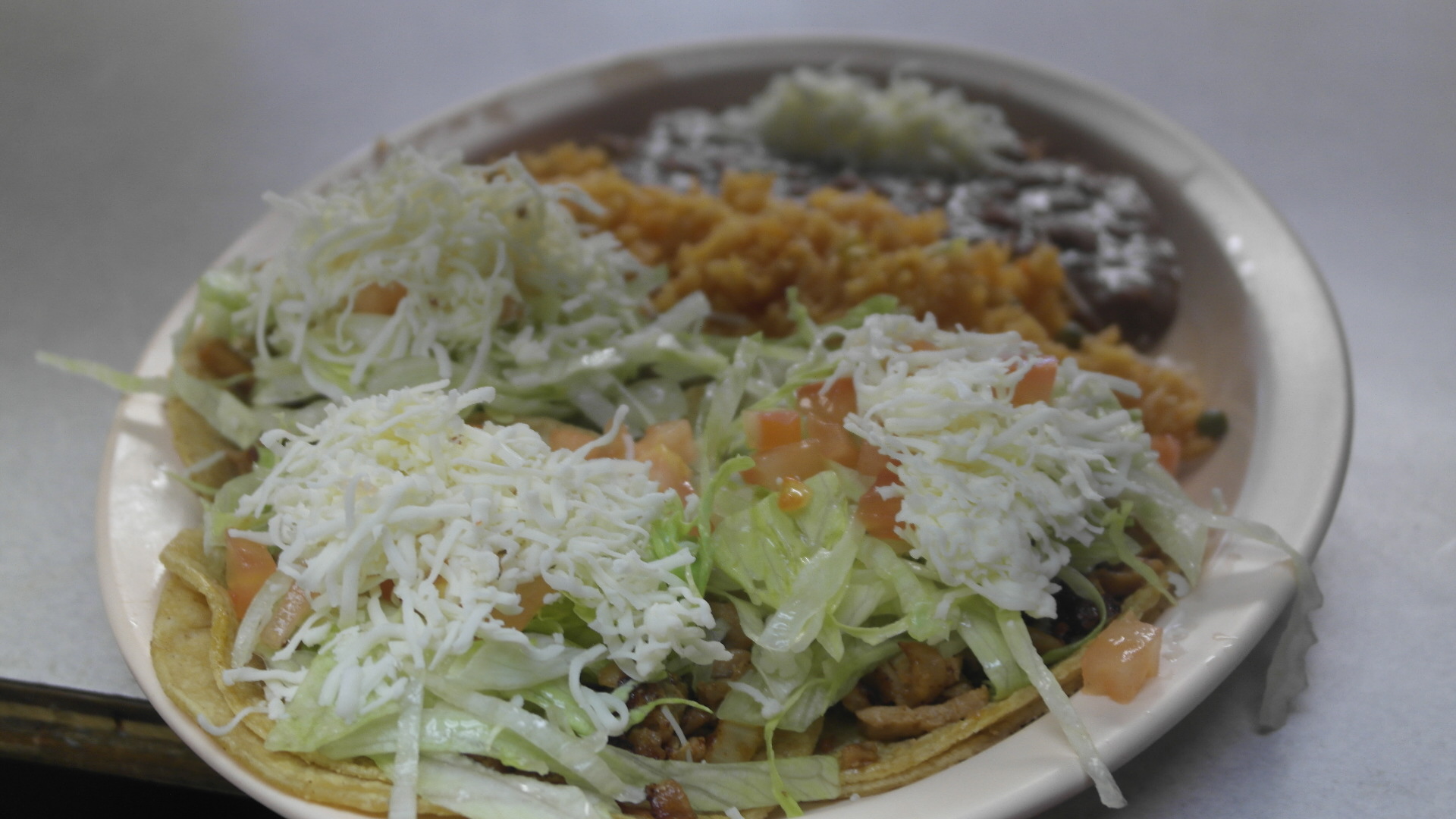 Order Tostadas Combination  food online from Rocky's Tacos store, Chicago on bringmethat.com