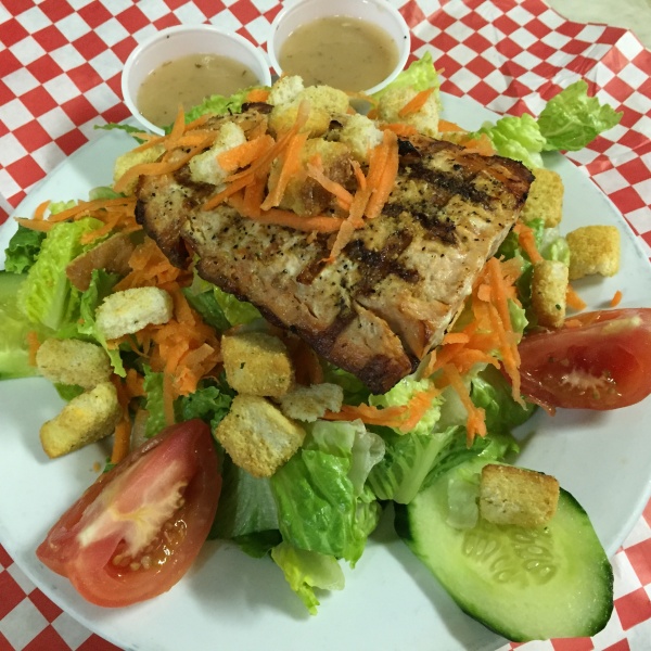 Order Salmon Salad food online from Pizzelle Di North Beach store, San Francisco on bringmethat.com
