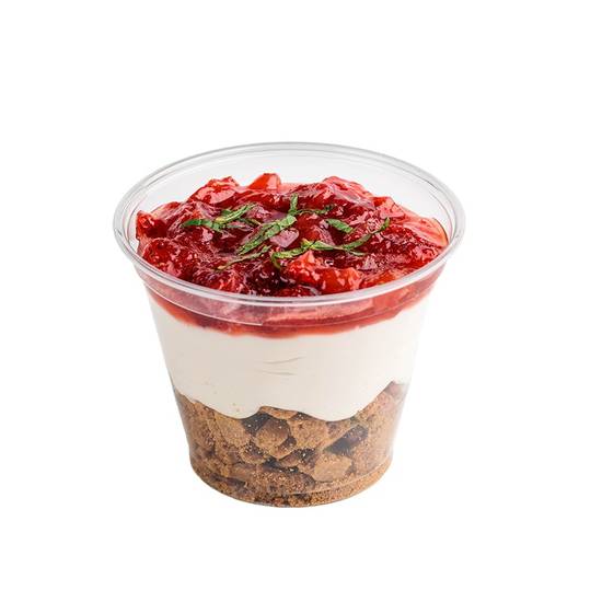 Order Strawberry Cheesecake Parfait food online from Native Foods Cafe store, Chicago on bringmethat.com