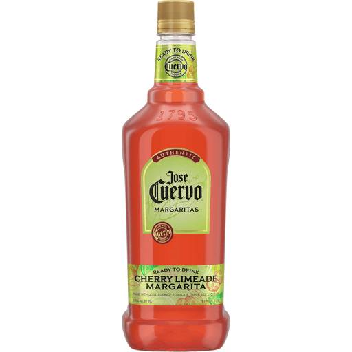 Order Jose Cuervo Authentic Cherry Limeade Margarita (1.75 LTR) 130987 food online from BevMo! store, Paso Robles on bringmethat.com