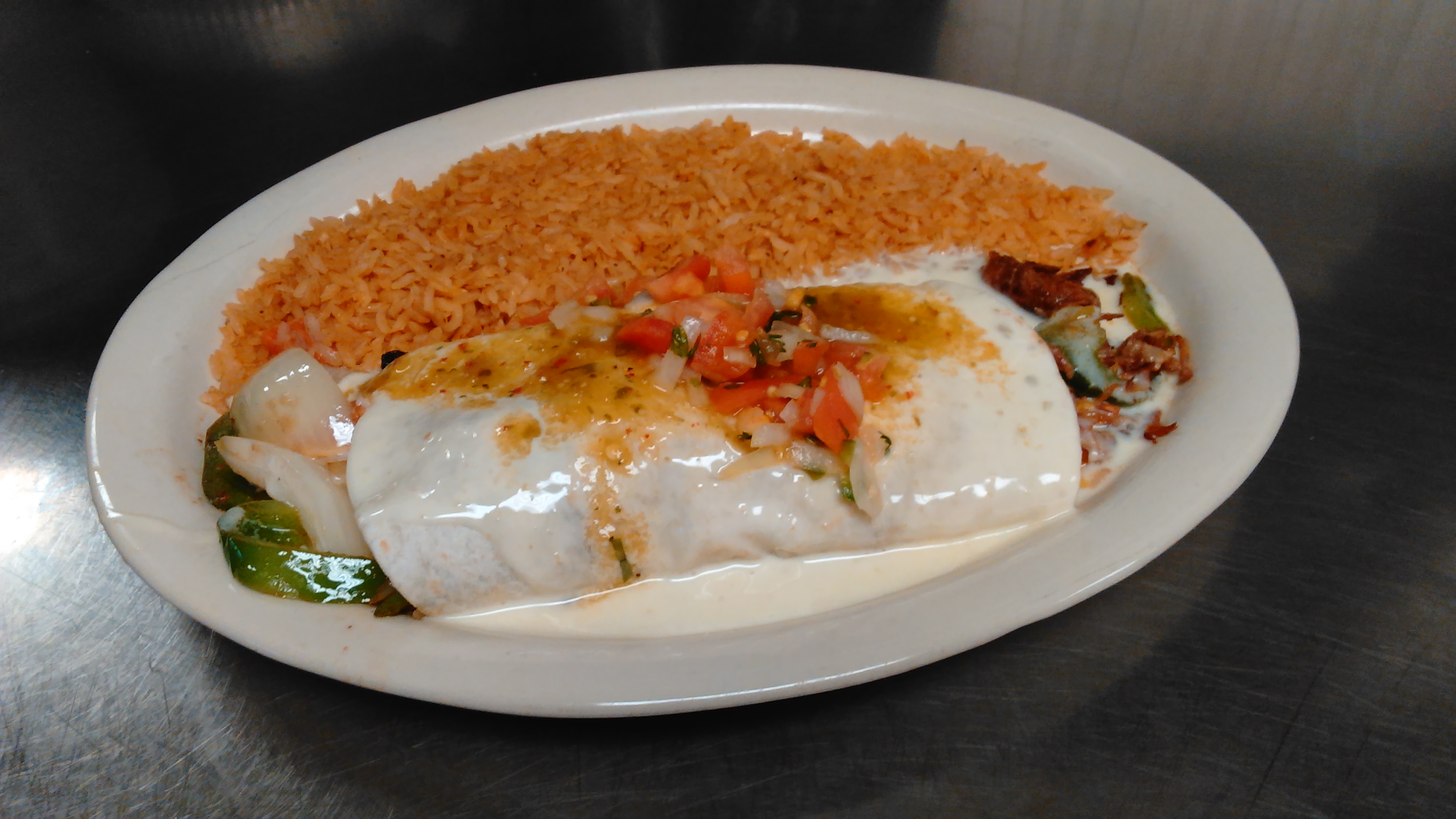 Order Burrito Pancho food online from La Fiesta Charra store, Sioux City on bringmethat.com