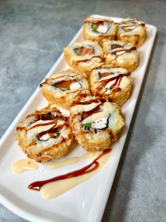 Order Fried Philly Roll food online from J Sushi Brea store, Brea on bringmethat.com