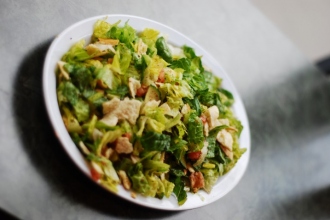 Order Fattouch Salad food online from Deli Shez Cafe store, Seattle on bringmethat.com