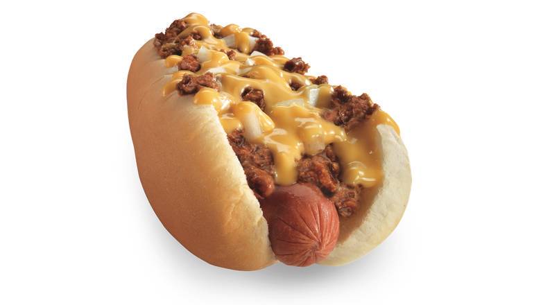 Order Coney Cheese Dog food online from A&W store, Grass Valley on bringmethat.com