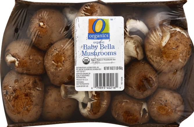 Order O Organics · Organic Baby Bella Mushrooms (16 oz) food online from Jewel-Osco store, Glenview on bringmethat.com