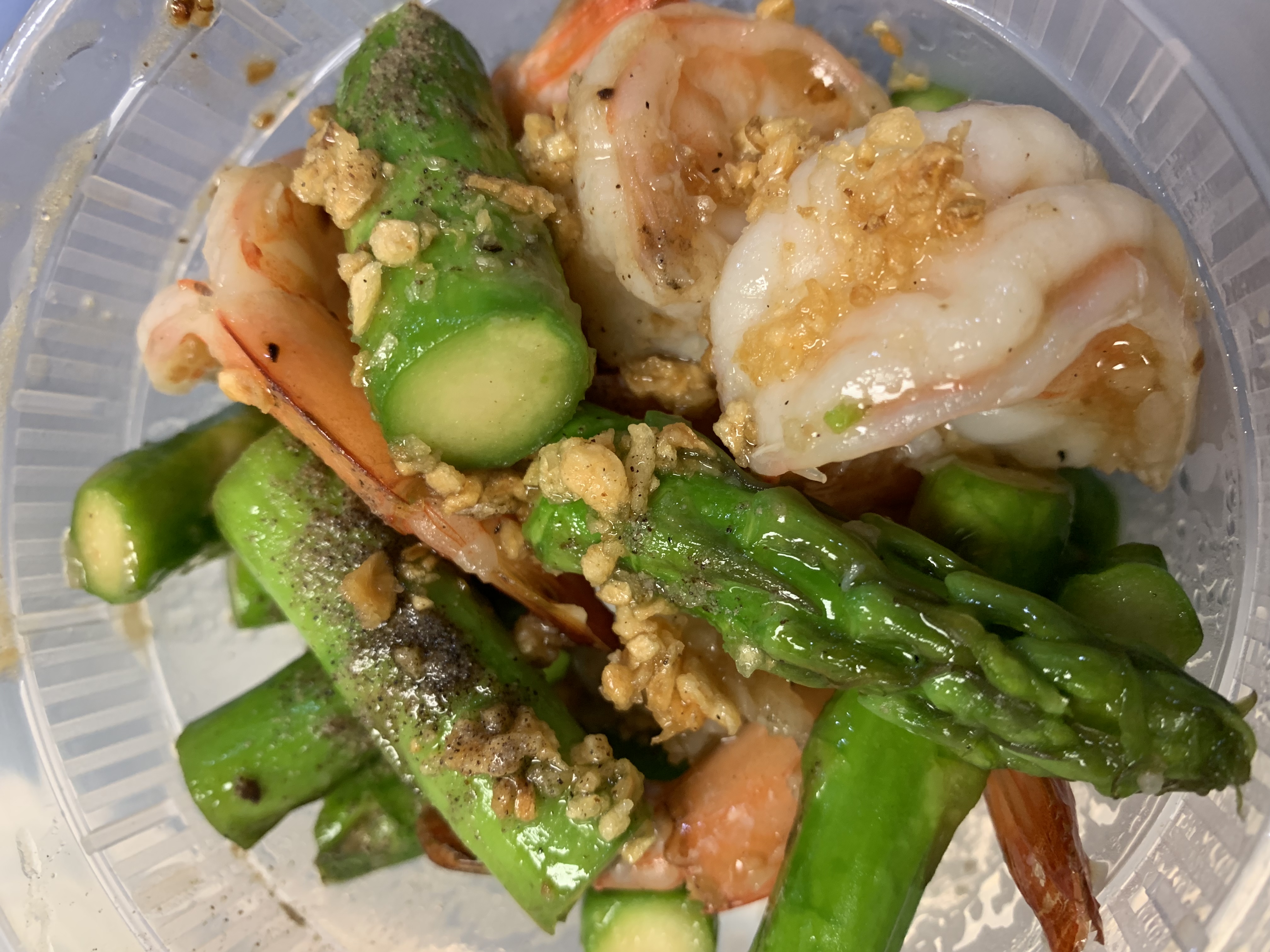 Order Asparagus Shrimp with Oyster Sauce food online from Cajun Seafood House store, Los Angeles on bringmethat.com