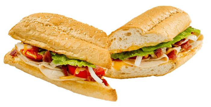 Order Turkey Club Sandwich food online from Sarpino's Pizzeria store, Harwood Heights on bringmethat.com