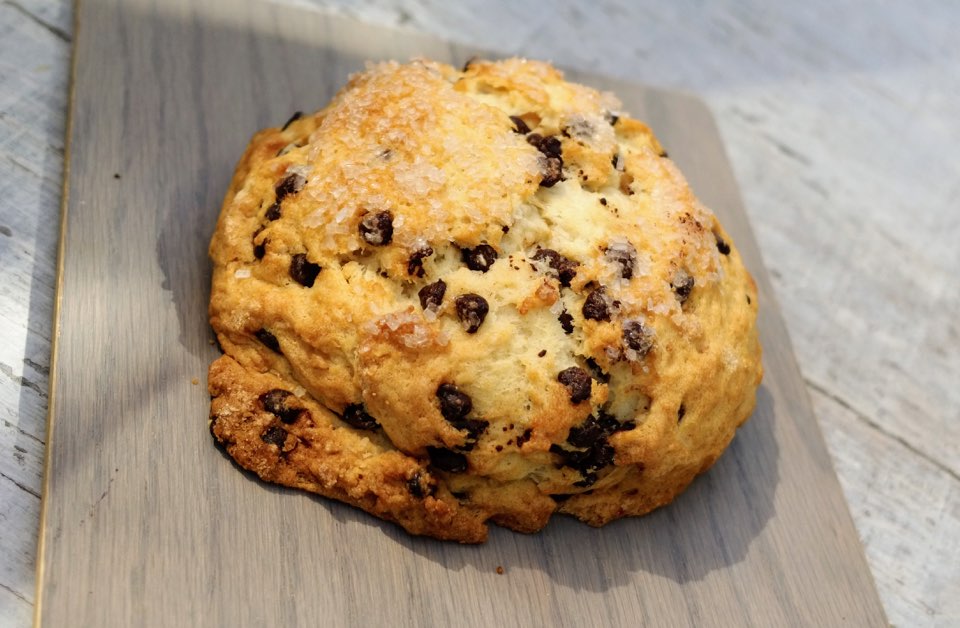 Order Chocolate Chip Scone food online from Intentional Coffee store, Fullerton on bringmethat.com