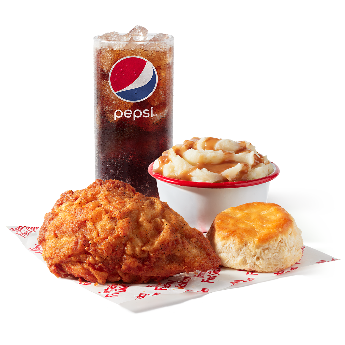 Order 1 Piece Breast Combo food online from Kfc store, Union City on bringmethat.com