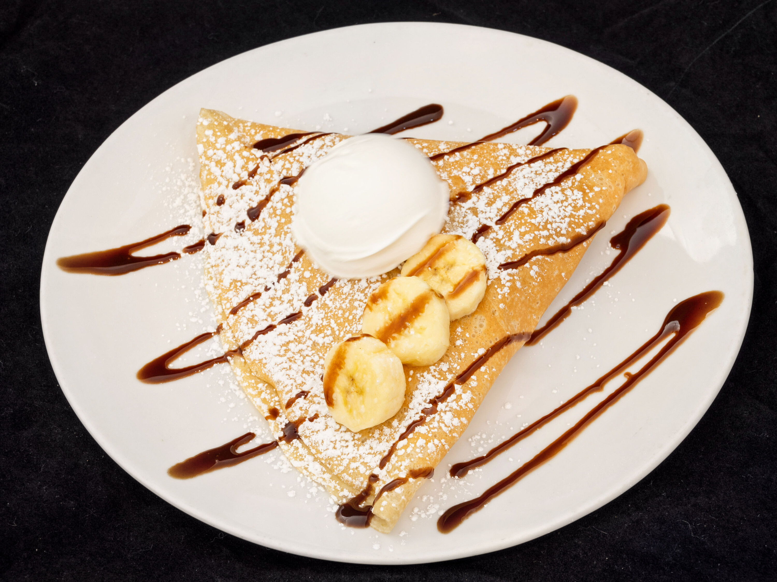 Order Banana Nutella Crepe food online from Crepes Du Nord store, Bridgewater Township on bringmethat.com