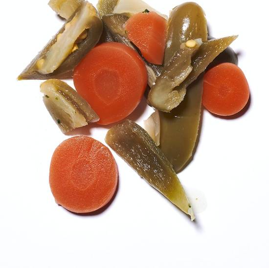 Order Jalapeno and Carrots - Salsa Bar food online from Rubio's store, Elk Grove on bringmethat.com