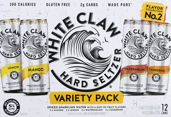 Order 12 Pack of White Claw Variety No.2  food online from Bws Beer Wine & Spirit store, San Jose on bringmethat.com