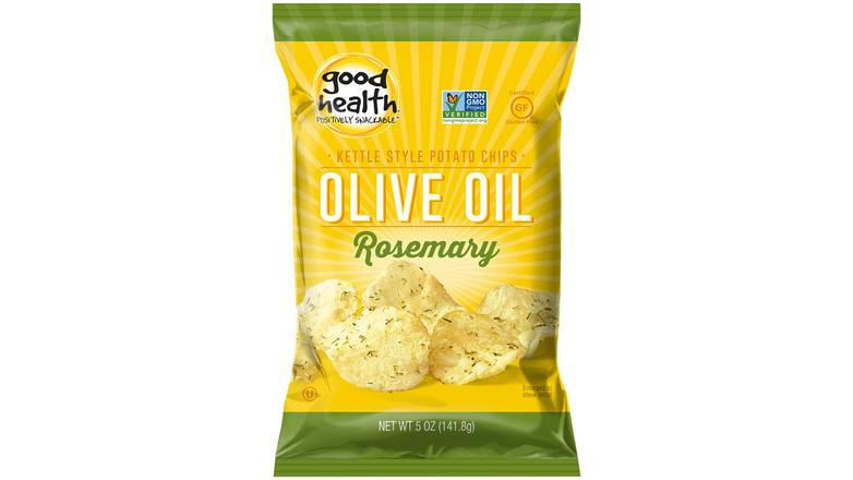Order Good Health  Kettle Potato Chips, Olive Oil Rosemary food online from Exxon Constant Friendship store, Abingdon on bringmethat.com