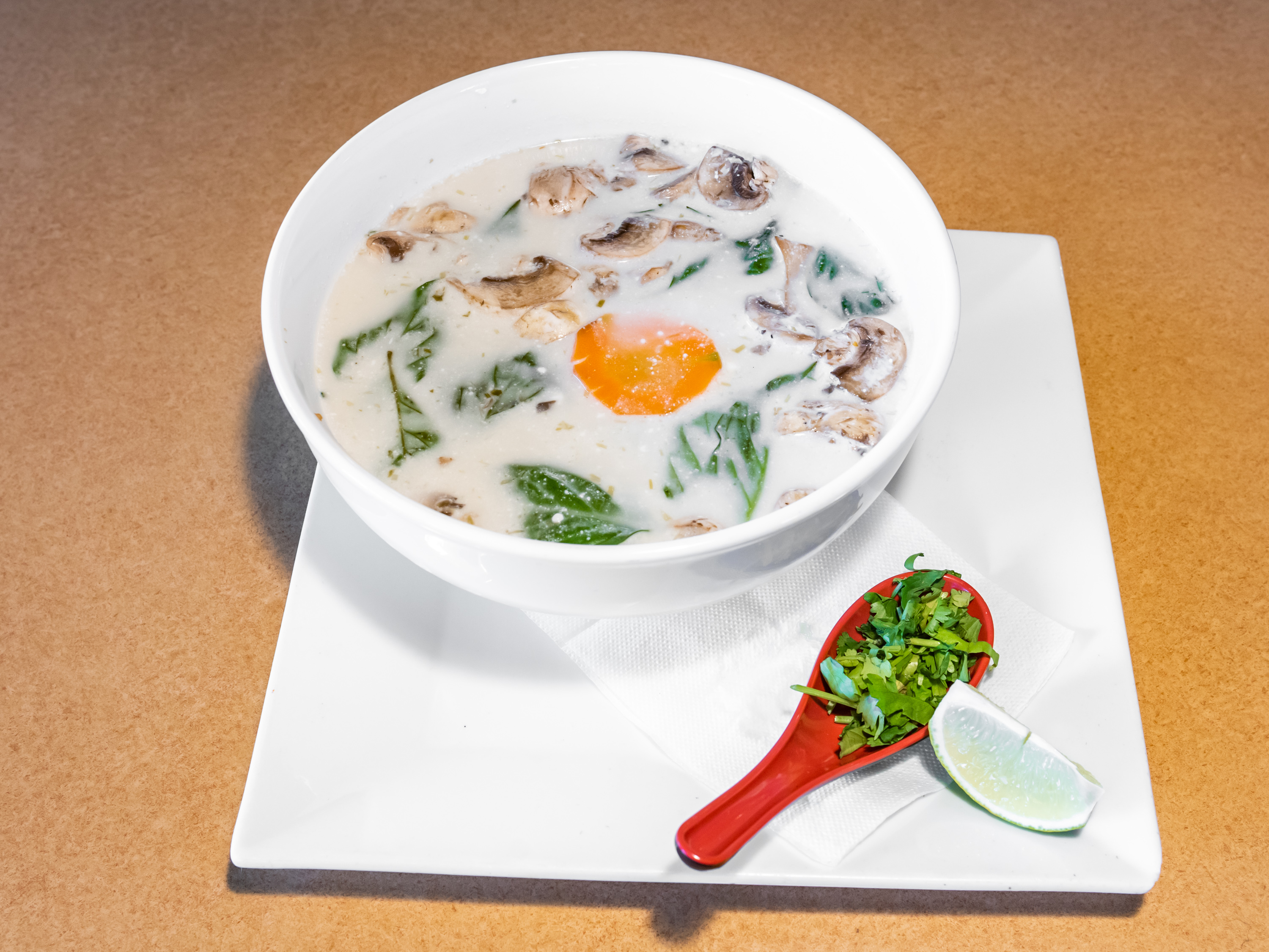 Order  Tom Yam Noodle Soup food online from Mei'mei's Kitchen store, Austin on bringmethat.com