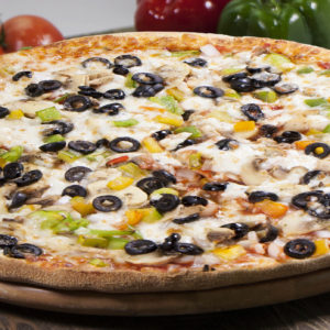 Order Veggie Lovers Pizza food online from Shinar Pizza Market store, El Cajon on bringmethat.com