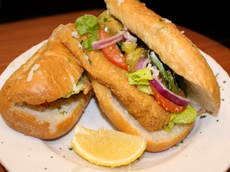 Order Fried Catfish Sandwich food online from Stefano's Pizza Express store, Pharr on bringmethat.com