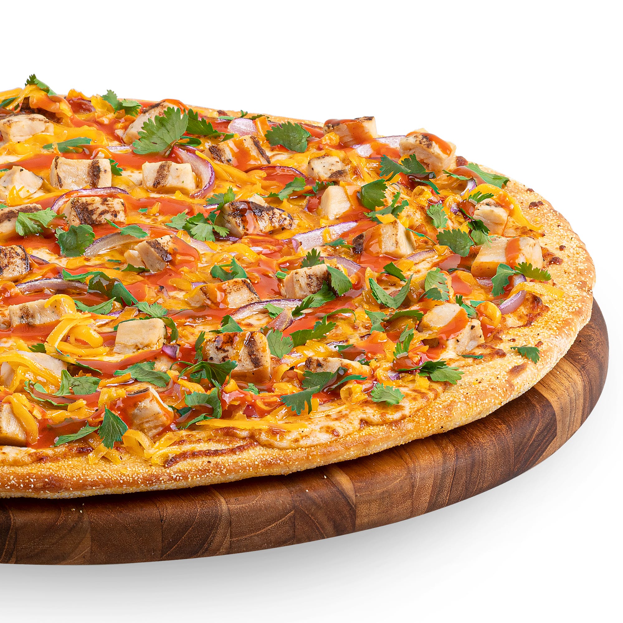 Order Gluten Free Buffalo Chicken Pizza - Medium 12" (8 Slices) food online from Pizza Guys store, Pittsburg on bringmethat.com
