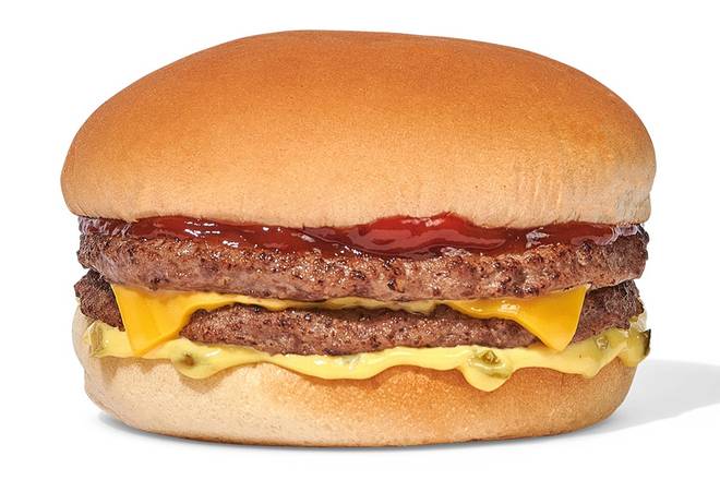 Order Double Cheeseburger food online from Burgerville #26 store, Newberg on bringmethat.com