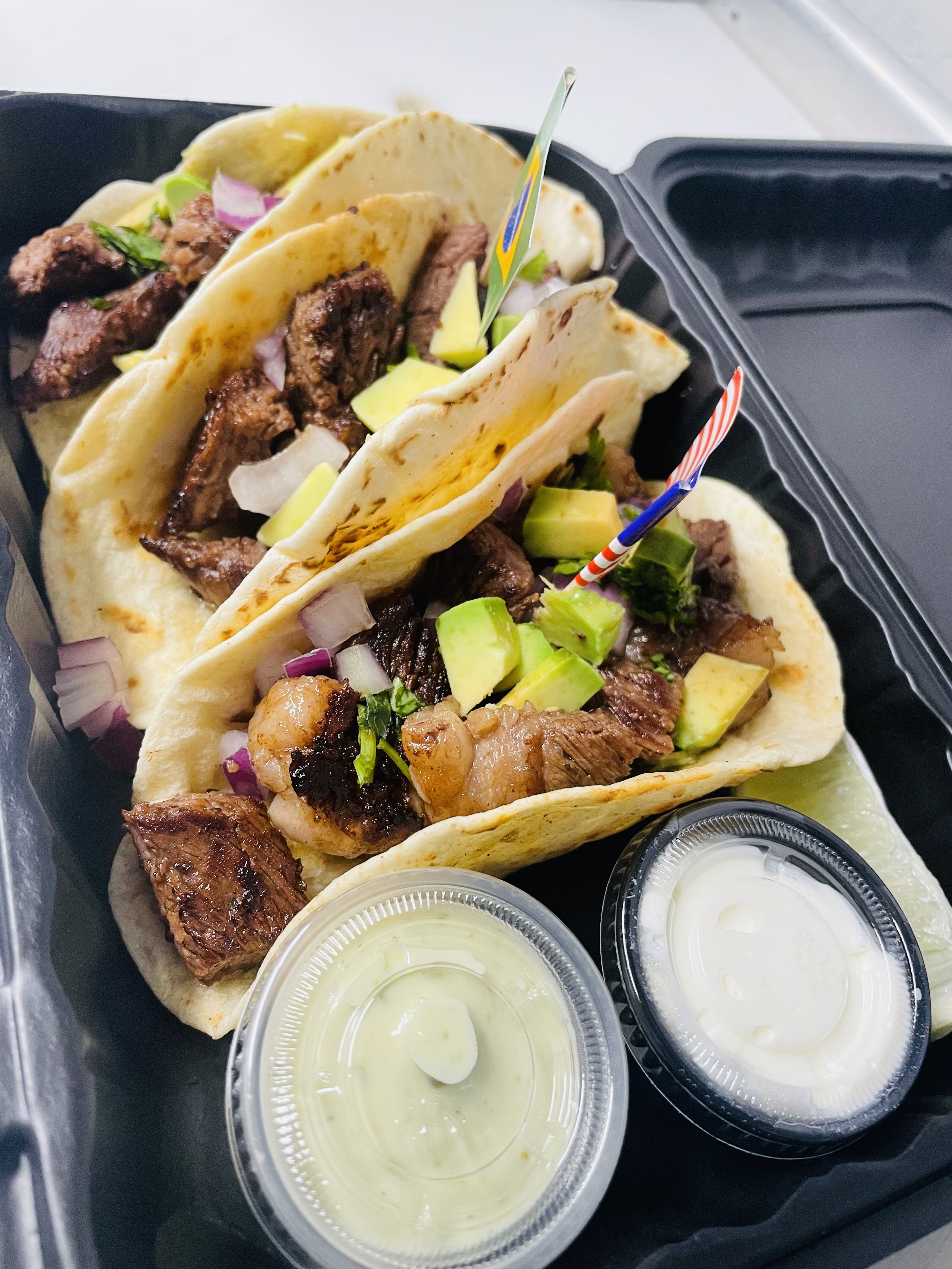 Order Picanha tacos  food online from On Brazilian Time store, Baltimore on bringmethat.com