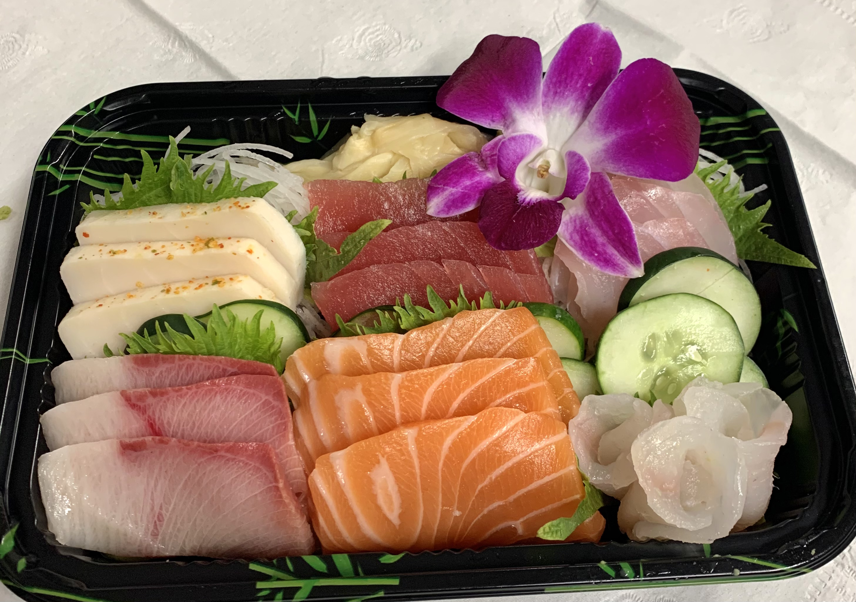 Order Sashimi Deluxe food online from Musashi Asian Cuisine store, Brooklyn on bringmethat.com