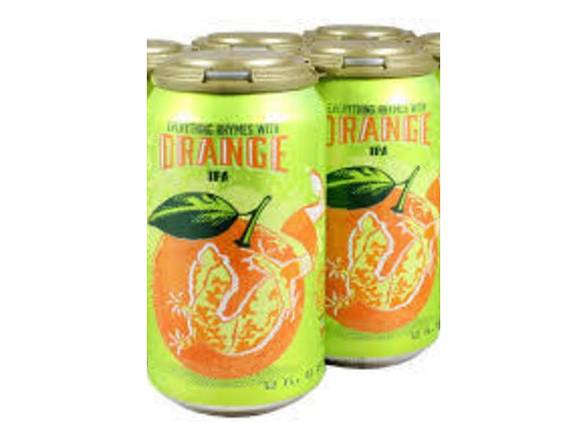 Order Everything Rhymes with Orange IPA - 6x 12oz Cans food online from Jacob's Liquor store, Sachse on bringmethat.com