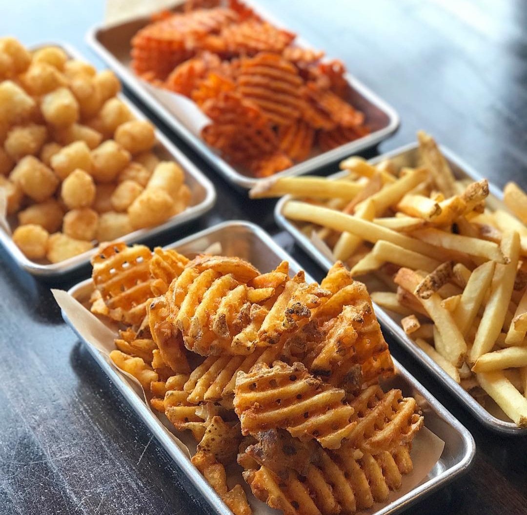 Order Waffle Fries food online from Famous Hamburger store, Canton on bringmethat.com
