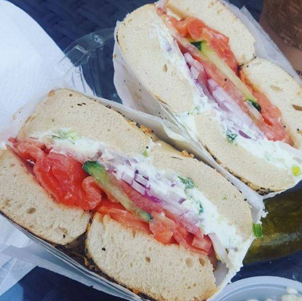 Order Novalicious Sandwich  food online from Long Island Bagel Cafe store, Glen Cove on bringmethat.com