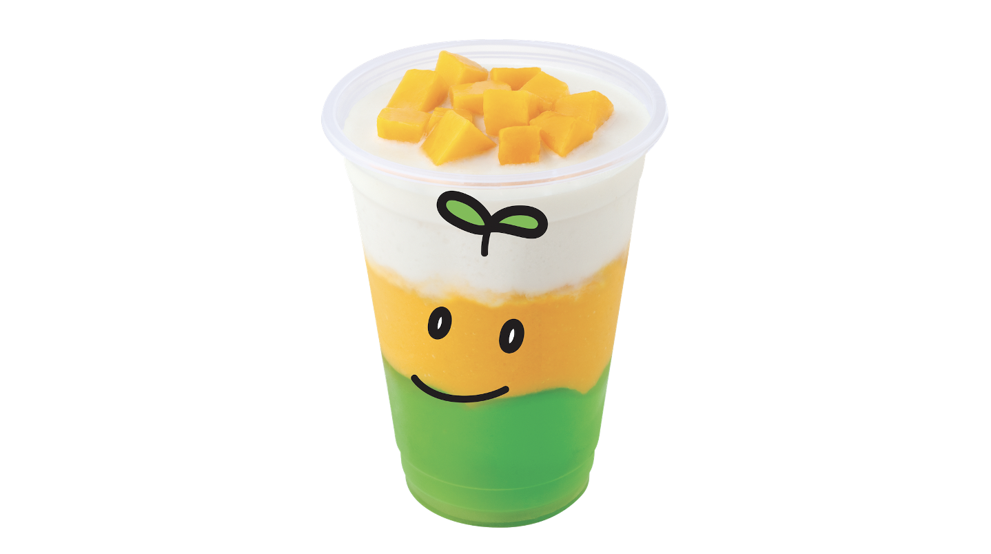 Order 850. Mango and Coconut Juice with Aloe Jelly 芒椰蘆薈爽 food online from Hui Lau Shan store, Redmond on bringmethat.com