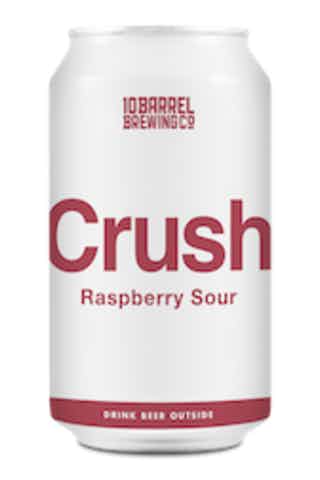 Order 10 Barrel Brewing Co. Raspberry Sour Crush ( 6 PK x 12 OZ CANS  ) food online from Friends Snacks store, San Francisco on bringmethat.com