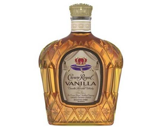 Order Crown Royal Vanilla, 750mL whiskey (35.0% ABV) food online from Cold Spring Liquor store, Liberty Hill on bringmethat.com